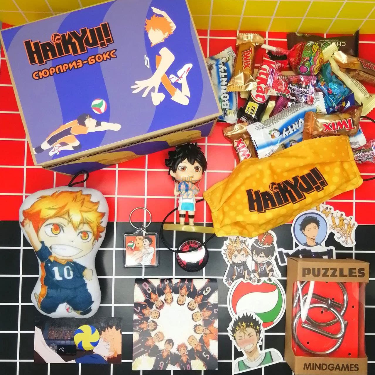 Сюрприз-бокс Волейбол (Haikyu!!) – BuyBox22 - тематические товары